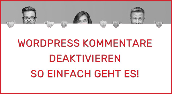 wordpress kommentare deaktivieren